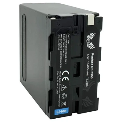 Abbildung von SK Akku Ersatz für Sony NP F990 10400mAh F550 F730 F750 F960 F970 F980 // Blitzgeräte Videoleuchten Fieldmonitore
