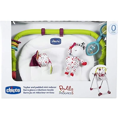 Abbildung von Chicco Kit 0+; Set bestehend aus Spielbogen und Verkleinerungskissen, geeignet für Hochstuhl Polly Progres5 Polly2Start