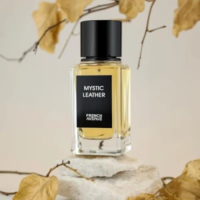 Abbildung von Fragrance World Mystic Leather Eau De Parfum 100 ml Fur Damen und Herren Arabisch parfümiertes Wasser Safran Amber