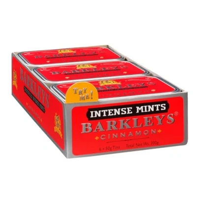 Abbildung von Barkleys Classic Mints Cinnamon, tins (6 x 50 g)