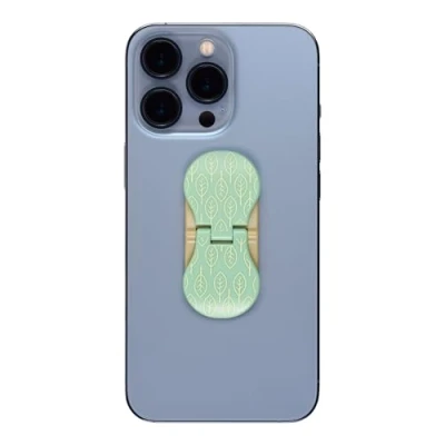 Abbildung von ZipGrips Handy Griff und Ständer Universeller Finger Handhalter Ultradünner, erweiterbarer Kompatibel mit kabellosem Laden