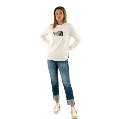 Abbildung von The North Face DREW PEAK CREW Sweatshirt, Damen, Größe: 38/40, White dune