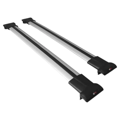 Abbildung von RE&amp;AR Tuning Kompatibel mit Volkswagen Passat B7 (3C) Variant 2010 2014 Fly Model Relingträger Dachträger Auto Gepäckträger Grau Aluminium 2 Stangen