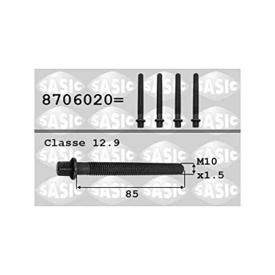 Abbildung von SASIC 8706020 Riemenscheibenschraube BMW: 3 Touring, 5 Limousine, Limousine