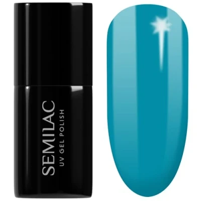 Abbildung von Semilac UV Nagellack Hybrid 449 Captain&#039;s Blue 7ml Kollektion Neonz