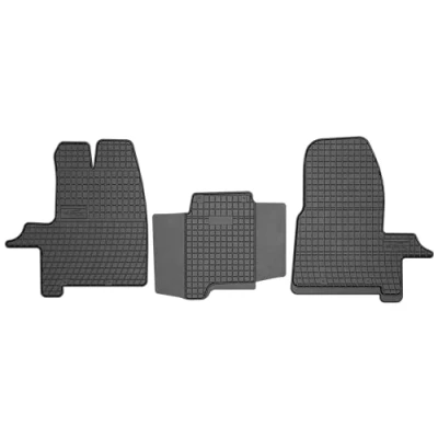 Abbildung von M MOTOS Gummimatten Auto Fussmatte passt für Ford Transit Custom 2012 2021 Verbessern Sie Ihren Reisekomfort mit Antirutschmatte Allwetter fußmatten Auto, Schutz vor Verschmutzung