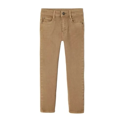 Abbildung von VERTBAUDET MorphologiK Slim Color Jungen, beige, 12 Jahre
