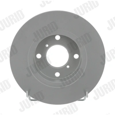 Abbildung von JURID 562124JC Bremsscheibe 247 12 4 100 voll beschichtet ohne Schrauben OPEL: Agila A, SUZUKI: Wagon R+ II Schrägheck, R III Schrägheck