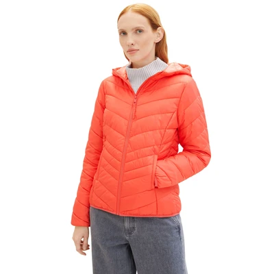 Abbildung von TOM TAILOR Denim Steppjacke mit Kapuze