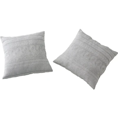 Abbildung von Home affaire Kissenbezüge &quot;Toscana, hautsympathisch, atmungsaktiv, pflegeleicht, mit Reißverschluss, Kissenhülle, Material: 60% recycelte Baumwolle, 40% Polyester, zertifiziert nach STANDARD 100 by OEKO TEX&quot;, (2 St.)
