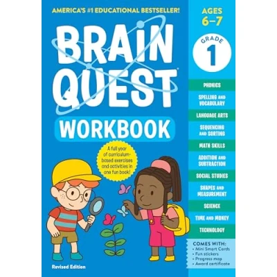 Abbildung von Brain Quest Workbook: 1st Grade Revised Edition (Brain Workbooks)