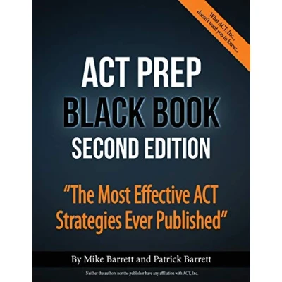 Abbildung von ACT Prep Black Book: The Most Effective Strategies Ever Published