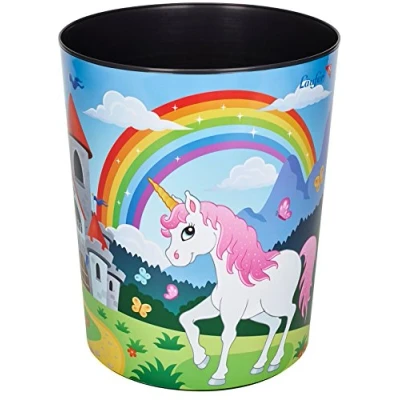 Abbildung von Läufer Papierkorb Einhorn