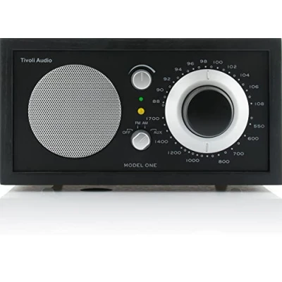 Abbildung von Tivoli Audio Model One UKW /MW Radio (Schwarz / Schwarz Silber)