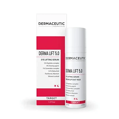 Abbildung von Dermaceutic Derma Lift 5.0 Leistungsstarkes Lifting Serum des Gesichts und der Augenkontur mit Sofort Effekt Anti Aging Gesichtsserum 30 ml