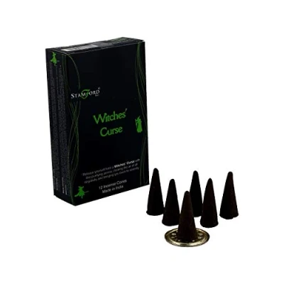 Abbildung von Stamford Black Incense Cones Witches Curse 37179