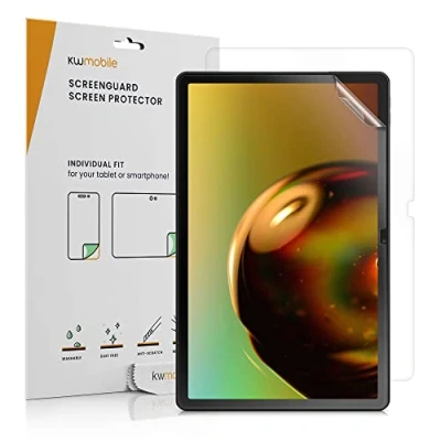 Abbildung von kwmobile 2X Tablet Schutzfolie kompatibel mit Lenovo Tab M10 Plus (3rd Gen) Folie Full Screen Protector Displayfolie entspiegelt