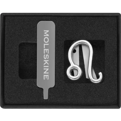 Abbildung von Moleskine Pin Löwe, Silber