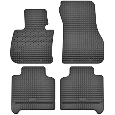 Abbildung von edecor Gummifussmatten Automatten Gummimatten Gummi Fußmatten Satz Set für BMW Mini Countryman II F60 ab Bj. 2017