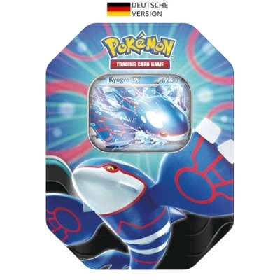 Abbildung von AMIGO Sammelkarte Pokemon Tin Box Kyogre Sammel Karten Kollektion deutsch