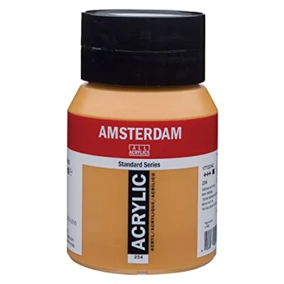 Abbildung von Amsterdam Standard Series Acrylfarbe Flasche 500 ml Siena Natur 234 (17722342)
