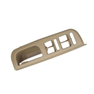 Abbildung von Autoinnengriff Türverkleidung Fensterschalter Bedienfeld Blende Zierleiste Für P&amp;assat B5 J&amp;etta B&amp;ora G&amp;olf Mk4(Beige)