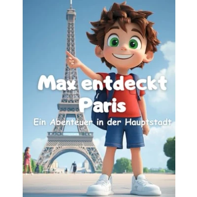 Abbildung von Max entdeckt Paris: Ein Abenteuer für Kinder durch die Stadt der Lichter: Entdecke Sehenswürdigkeiten, Kultur und Magie von Paris! (Max Welt)