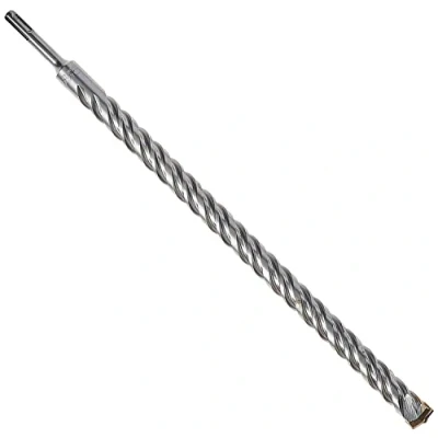 Abbildung von Dewalt SDS Plus Hammerbohrer/Schlagbohrer EXTREME 2 (22x450x400 mm, für den Dauereinsatz in härtestem Beton, Mauerwerk, Natur und Kusntstein) DT9604 QZ