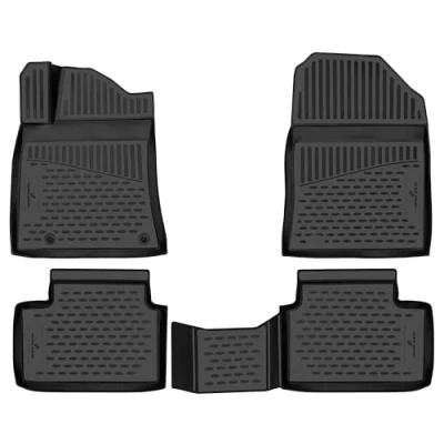Abbildung von Walser XTR Gummi Fussmatten Auto kompatibel mit Kia Ceed/Ceed Sportswagon (CD) 03/2018 Heute, 100% passgenaue Fußmatten, robuste Universal Fußmatte Auto, Gummimatten