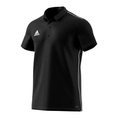Abbildung von adidas Herren Core 18 Poloshirt, Black/White, S