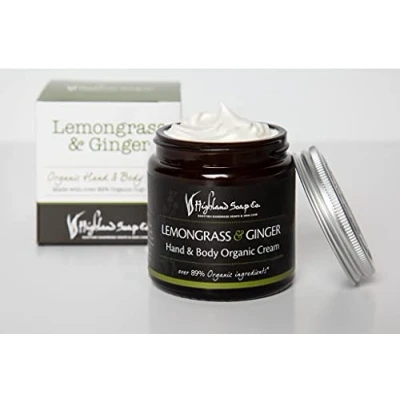 Abbildung von The Highland Soap Company Zitronengras &amp; Ingwer Hand Body Cream 120ml