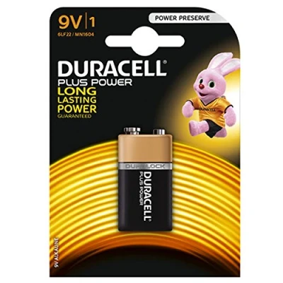 Abbildung von Duracell Plus Block 9V LR61 MN1604 1Stück kupfer/schwarz