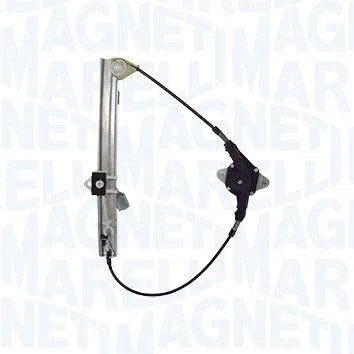 Abbildung von Magneti Marelli Fensterheber hinten rechts manuell ohne Elektromotor 350103139600 FIAT: Punto Evo Schrägheck, Grande Schrägheck