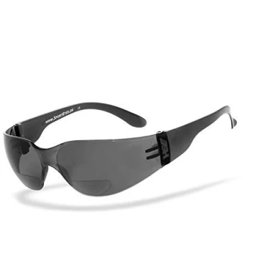 Abbildung von Sportbrille SPRINTER 2.3 +2.00 Dioptrien smoke Leseteil beschlagfrei