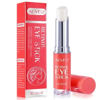 Abbildung von ALIVER Augencreme Anti Aging Falten Augenpflege mit Retinol Kollagen Hyaluronsäure, 1 tlg.,