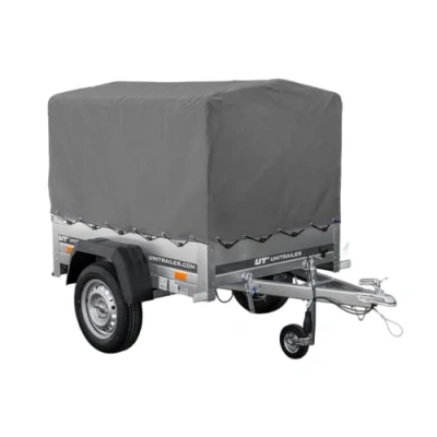 Abbildung von Kipper Anhänger 750 kg Garden Trailer 150 Kipp 150x106 cm