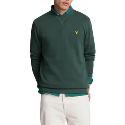 Abbildung von Lyle &amp; Scott CREW NECK Sweatshirt, Herren, Größe: Large, Argyle teal