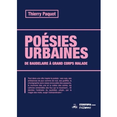 Abbildung von Poésie urbaine : De Baudelaire au rap: à Grand Corps Malade
