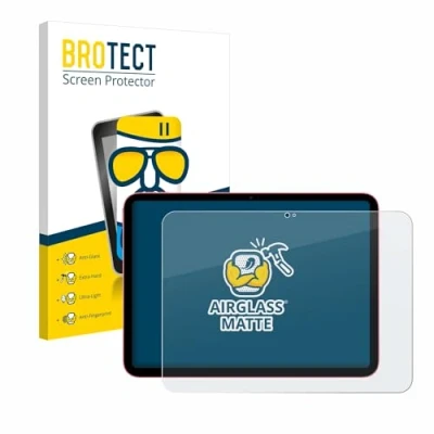 Abbildung von BROTECT Entspiegelungs Schutzglas für Apple iPad 10.9&quot; WiFi Cellular 2022 (10. Gen.) Schutz Folie Panzerfolie Glas Matt [Kratzfest 9H]