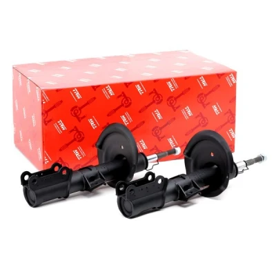 Abbildung von TRW TWIN JGM877T Stoßdämpfer Vorderachse Gasdruck 52 22 Zweirohr Federbein oben Stift VOLVO: V70 2, S60 I, S80 I kfzteile, kfzteile24, bandel online,