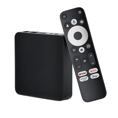 Abbildung von Streaming Box GD2 4K HDR Smart Google TV Player Dolby Atmos WLAN/WiFi LAN USB Chromecast Netflix Prime Video Disney+