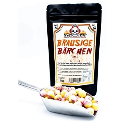 Abbildung von &quot;Brausige Bärchen&quot; Kinderbonbons mild 200g Hotskala: 0 RED DEVILS TASTE