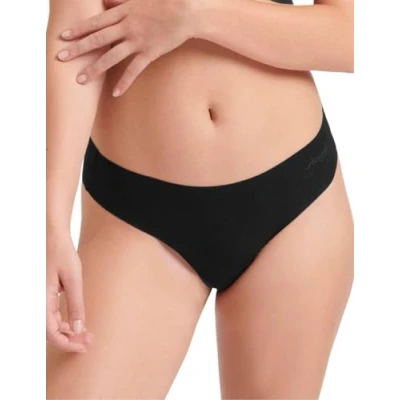 Abbildung von sloggi Damen Zero Modal 2.0 Hipstring String, Black, L