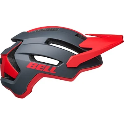 Abbildung von Bell Bike Unisex Erwachsene 4Forty Air Fahrradhelme, Matte Gray/Red, L