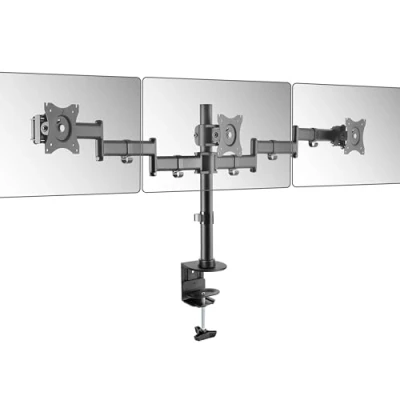 Abbildung von RICOO TS5911 Monitor Halterung, (bis 32 Zoll, Tischhalterung 3 Monitore Monitorständer Bildschirm Halter schwenkbar)