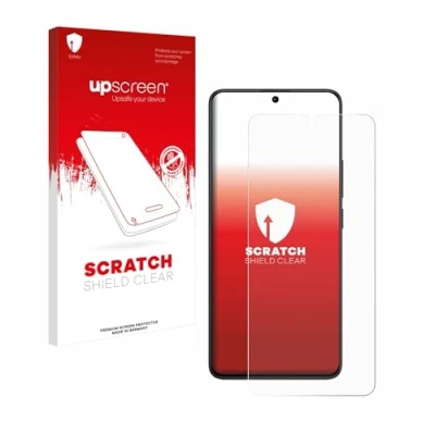 Abbildung von upscreen Schutzfolie für Xiaomi Redmi Note 13 Pro 5G Kristall klar, Kratzschutz, Anti Fingerprint