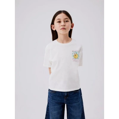 Abbildung von Name it BOXY FIT Tshirt print für Kinder, Größe: 122/128, Jet stream