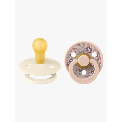 Abbildung von BIBS x Liberty Colour Schnuller 2er Pack Latex Größe 1 Rund, Eloise/Blush Mix