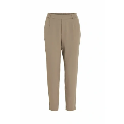 Abbildung von VILA Vivarone SLIM NOOS Stoffhose, Damen, Größe: 36, Fungi