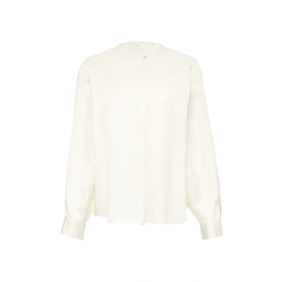 Abbildung von s.Oliver Black Label Langarm Bluse, Damen, Größe: 32, Natur